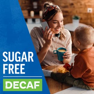 4 oz (Pack 4) package) Maxwell House International Decaf & Sugar Free French Vanilla Caf Style Instant Coffee, Canister
