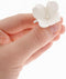 Global Sugar Art Hydrangea Blossom Sugar Cake Flowers, White with wire, 36