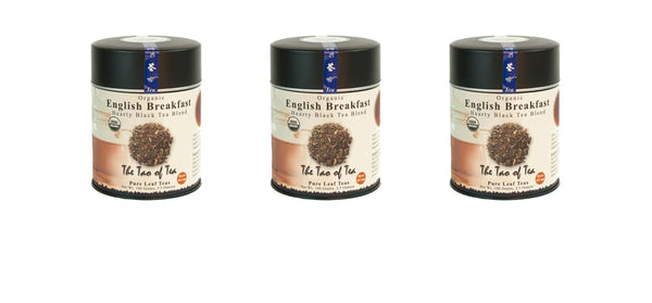 The Tao of Tea, English Breakfast Black Tea, Loose Leaf, 3.5-Ounce Tins