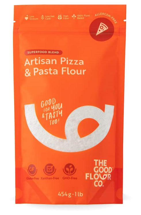 The Good Flour Co. Good Flour Co. Artisan Pizza Pasta Flour, Gluten-free, Allergen-free, Hassle-free, 1lb