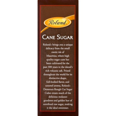 17.6 oz (3 PACK) Roland Rough Cut Demerara Sugar Cubes
