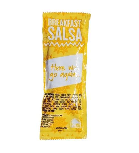 Generic 20 Packets Breakfast Salsa, for burritos tacos and more