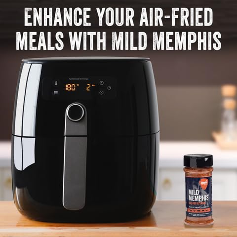 Memphis Marinades, 5.6oz Mild BBQ Rub & Shake - Flavor Enhancer for Chicken, Beef, Pork