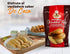 1 oz (24 Frozen DELE FOOD Shredded Beef Mini Empanadas, Units) Gluten-Free Appetizer with Cornmeal Dough and Shredded