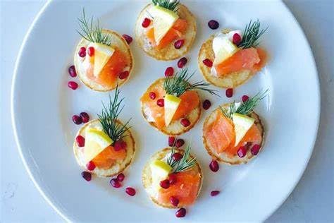 Frozen 1.25 inch 30 pack (4.76 (136 French Cocktail Blinis for Caviar - Appetizer Pancakes for Specialty Foods - / per