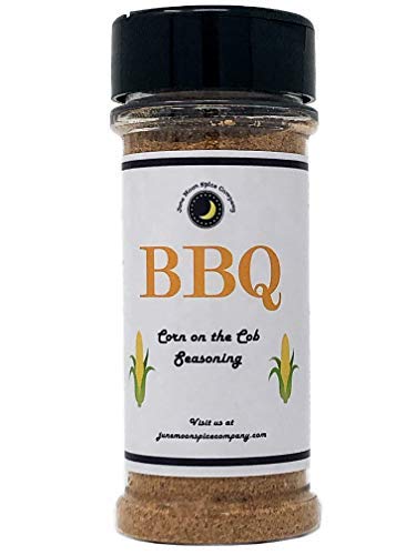Premium Corn on the Cob Seasonings Variety 2 Pack, Smoked Parmesan and BBQ, Calorie Free, Large Shakers