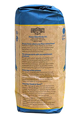5 lb Farmer Direct Foods Flour Whole White Wheat
