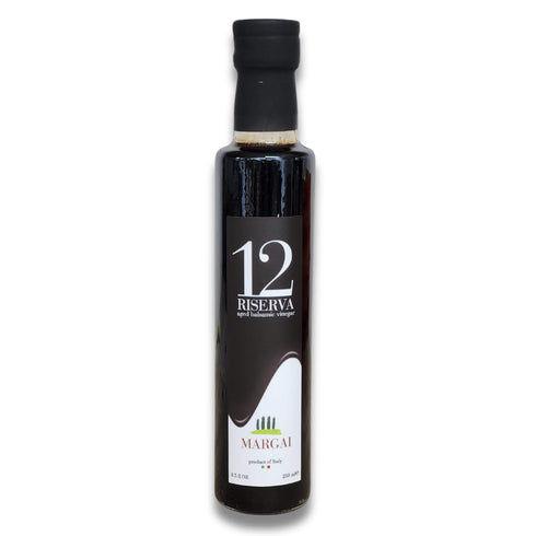 Olio&Olive Margai Riserva Italian 12 Year Old Authentic Aged Balsamic Vinegar - Rich