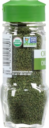 0.5 Oz McCormick Gourmet Organic Dill Weed