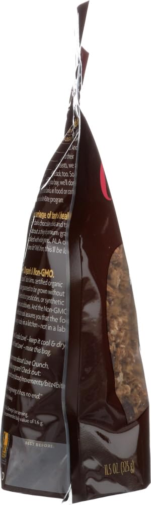 BFYSYO 11.5 oz(Pack 3)L8 Nature's Path, Love Crunch, Premium Organic Granola, Dark Chocolate & Red Berries