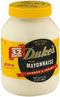 Dukes Mayonnaise Sgrf, 32 Fl Oz