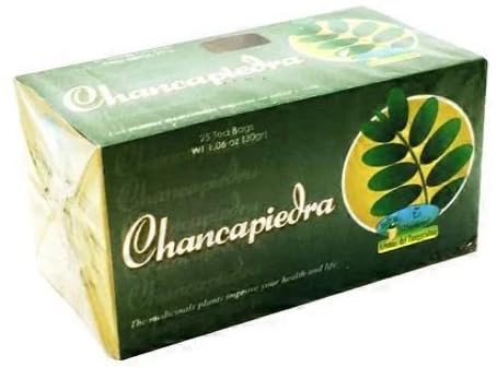 Chancapiedra Té, 25 Tea Bags, Stone Breaker Tea, 2-PACK (50 Total) (Chanca Piedra)