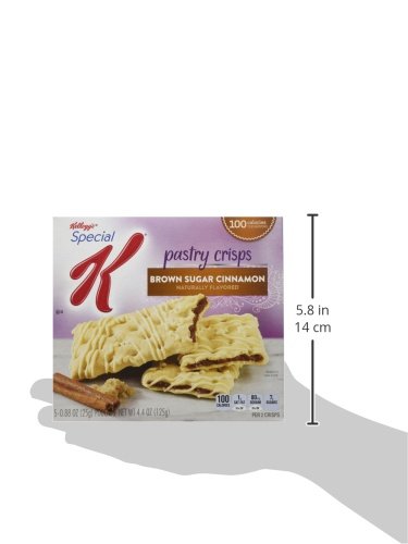 5 Count Kellogg's Special K Pastry Crisps, Brown Sugar Cinnamon