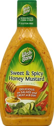 Wish-Bone 15 oz Salad Dressing, Sweet & Spicy Honey Mustard
