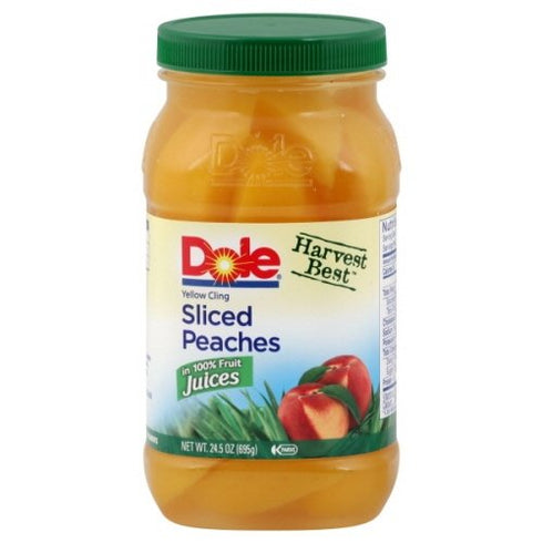 Dole Harvest Best Fruit in 100% Fruit Juice 23.5oz Jar (Pack of