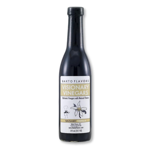 Bakto Flavors Visionary Vinegars - Vanilla - Kosher Balsamic Vinegar with Natural