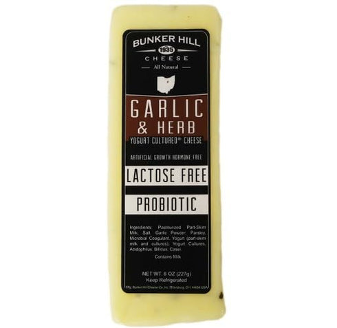 Generic Garlic & Herb Yogurt Cultured Cheese Lactose Free 8 oz (Pack of