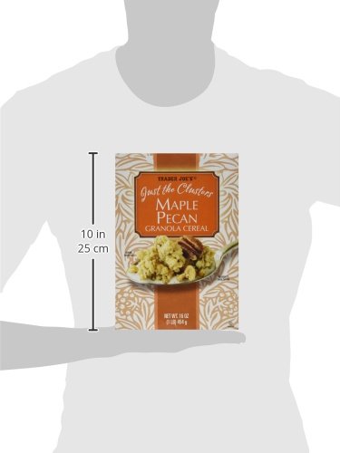Trader Joe's 16 Oz. Just the Clusters Maple Pecan Granola Cereal