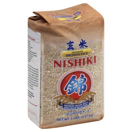 5 lb Nishiki Premium Brown Rice