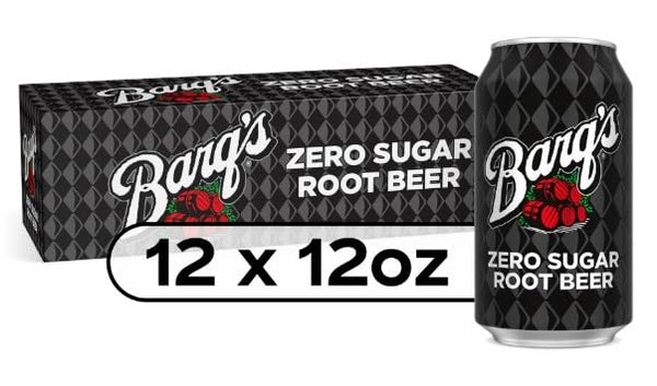 Generic .Zero Sugar Root Beer BARQ Soda 24 pack