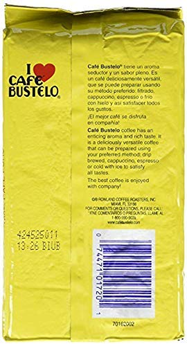 10 6 Count Caf Bustelo Coffee, Espresso Ground Coffee Brick, Ounces