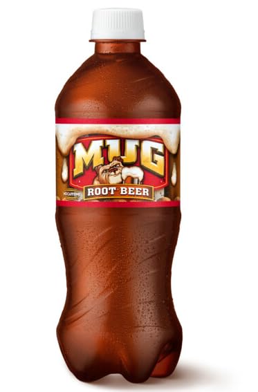Generic B4Y-Mug Root beer Soda, 20 oz Bottles (12)