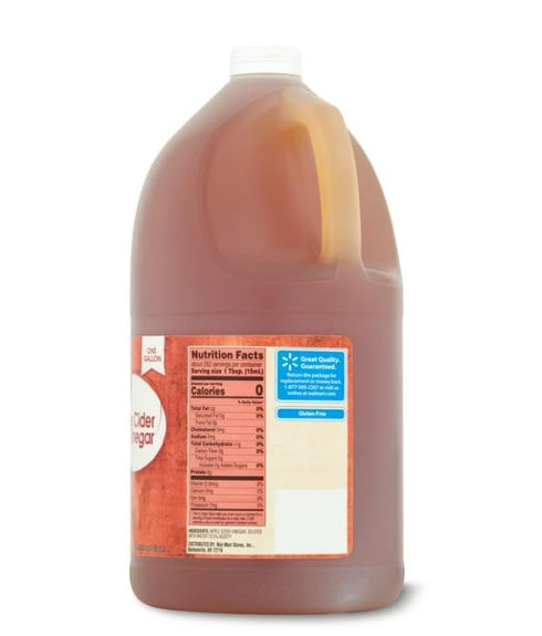 Generic 128 oz, 5% Organic Apple Cider Vinegar - fl Raw, Unfiltered, Acidity for Cooking, Health, and Cleaning