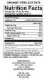Mulberry Lane Farms 5 Steel Cut Oats (Steelcut) Pounds (Oat Groats, Irish Oatmeal), USDA Certified Organic, Non-GMO