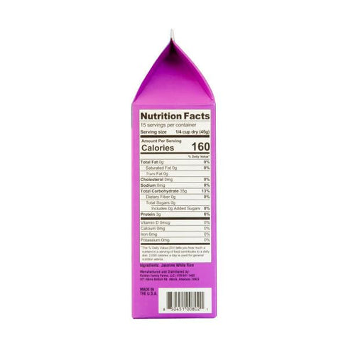 24 Ralston Family Farms, Rice White Jasmine, Ounce