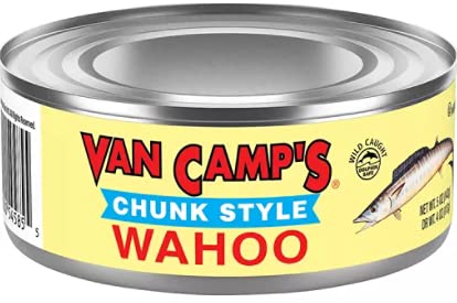 chunk Van Camps Style Wahoo Ono 5 oz Can (Pck of 15 Cans)