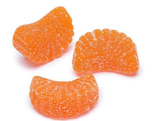 The Nutty Fruit House Gummy 5 (Pack 1)) Fruit Slice Jelly Wedge Candies (Orange Wedge, Pound