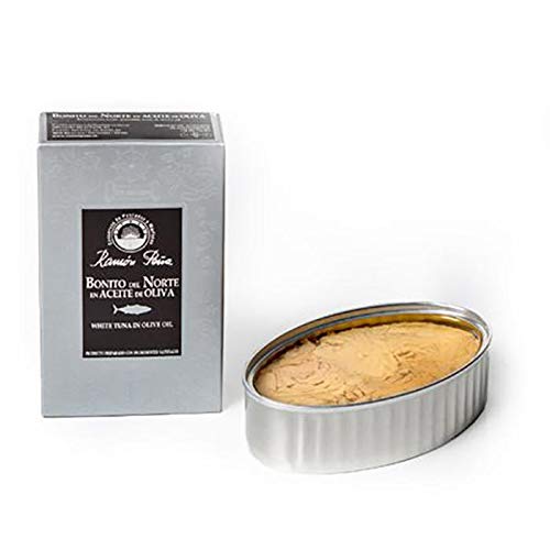 Ramon Pena Canned Bonito Tuna in Olive Oil | Silver Line Tin | 1