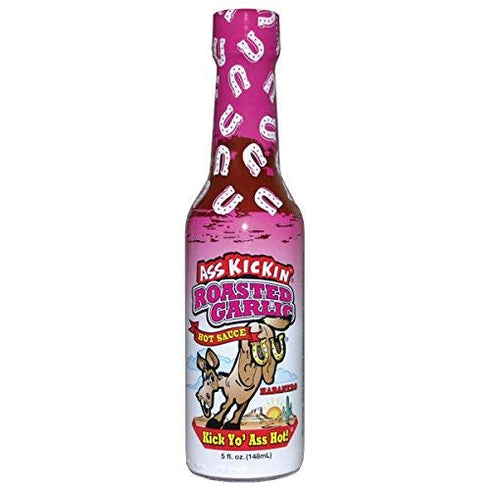 Ass Kickin' Roasted Garlic Hot Sauce - 5 oz 3 Pack -