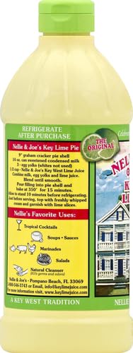 Nellie & Joe's 16 Oz , Key West Lime Juice, Fl Bottle