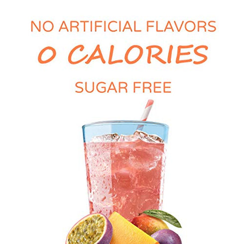 1.62 oz Crystal Light Sugar Free Mango Passion Fruit Liquid Drink Mix, Caffeine Free, fl Bottle
