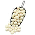 (1 Candy Retailer Peppermint Crunch Holiday Jordan Almonds, White Chocolate Coated with Festive Red Flakes, Perfect