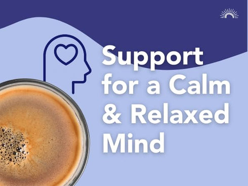 11oz. Mindful Calm Organic Hot Chocolate Mix Anti-Stress Drink Powder For Calming Sleepy Cocoa Nighttime Relaxation