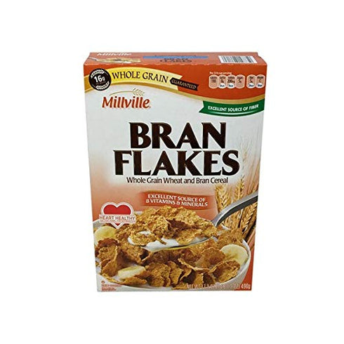 Millville Whole Grain Wheat and Bran Breakfast Cereal - 17.3 oz