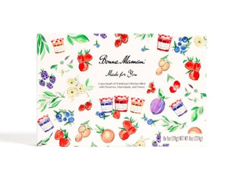 Bonne Maman "Made for You" Gift Set, 7 Mini Fruit Spreads and