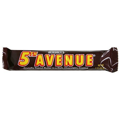 5TH AVENUE Candy Bar, 2-Ounce Bars (Pack of 36)