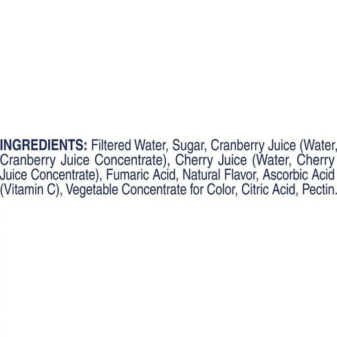(64 Oz) Cranberry Cherry Juice