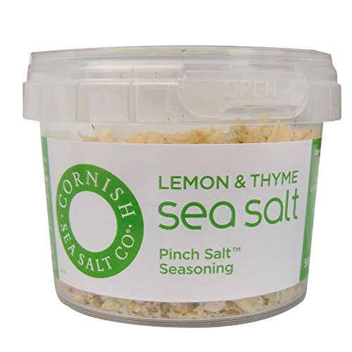 Cornish Lemon & Thyme Sea Salt Tub 55g