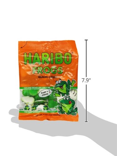 Gummy 5 Oz Haribo Frogs