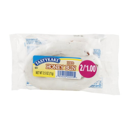 Tastykake Delicious Iced Honey Bun Treat by