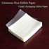 1000 Sheets Edible Glutinous Rice Paper Candy Wrapping Wafer Paper for Candy and Chocolate Making, 3.15x2.36 Inches