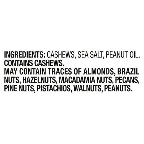Generic 33 (1 Pack) Lightly Salted Whole Cashews, Ounce