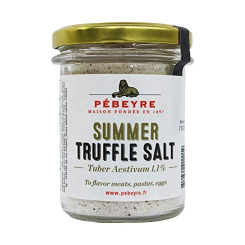 Pebeyre Truffle Salt Collection (Summer Truffle, 7oz)