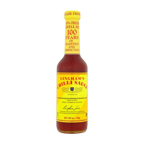 Lingham's Lingham - Chilli Sauce - 358g - (pack of 3)