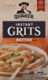 0.98oz Packets, (10 Pack) Quaker Instant Grits, Butter