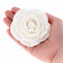 Global Sugar Art Peony Rose Sugar Cake Flowers, White, 4 Count by